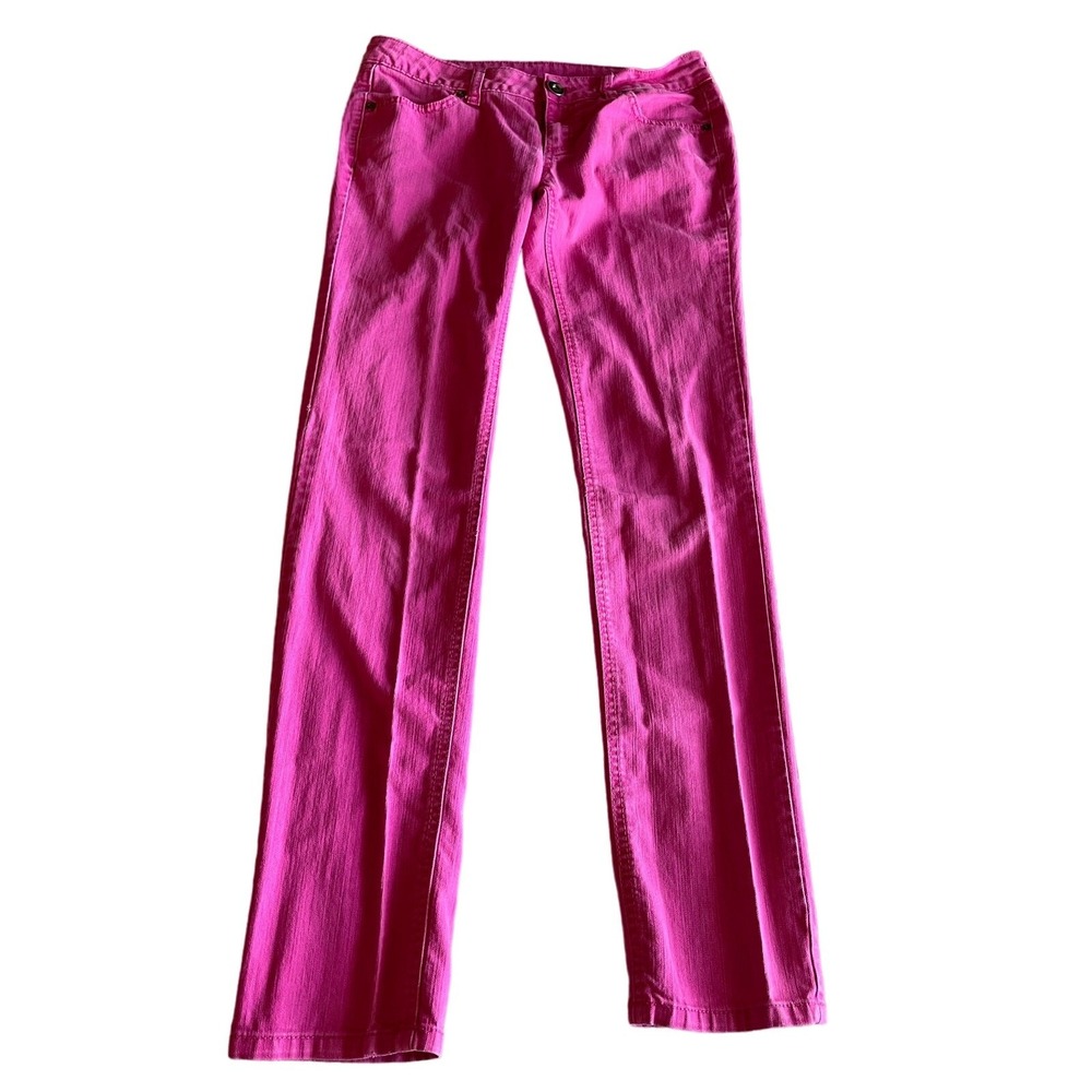 City Streets Womens Hot Pink Pants Size 9